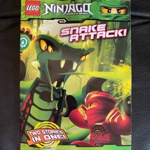 📚LEGO Ninjago Snake Attack Book-New